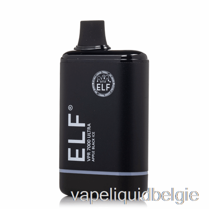 Vape Liquid Elf Vpr 7000 Ultra Wegwerp Appel Zwart Ijs